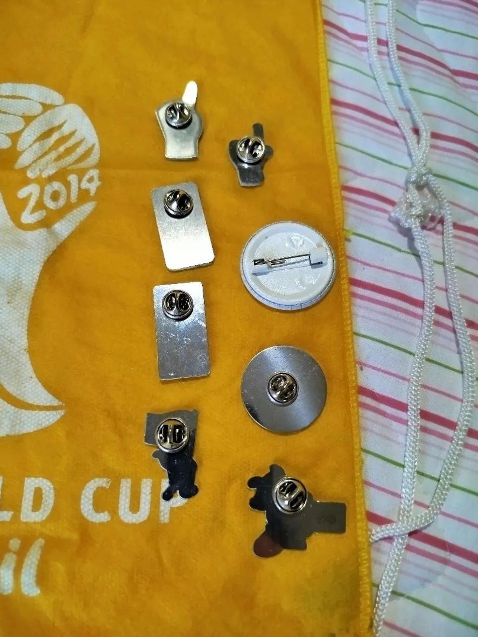 Coleção Pins Copa do Mundo FIFA 2014 e sacolinha - Foto 3