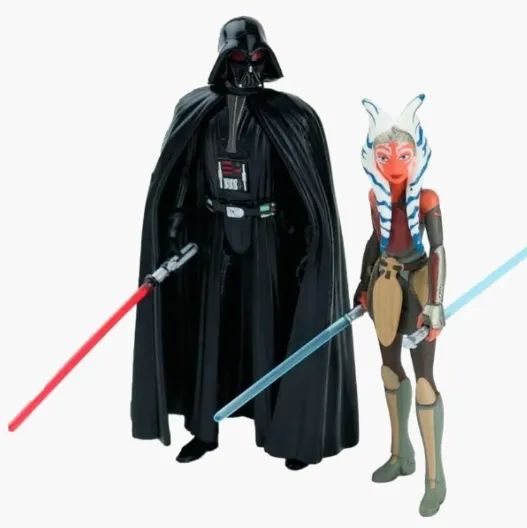 boneco star wars darth vader e ahsoka tano - b3959 hasbro - Foto 2