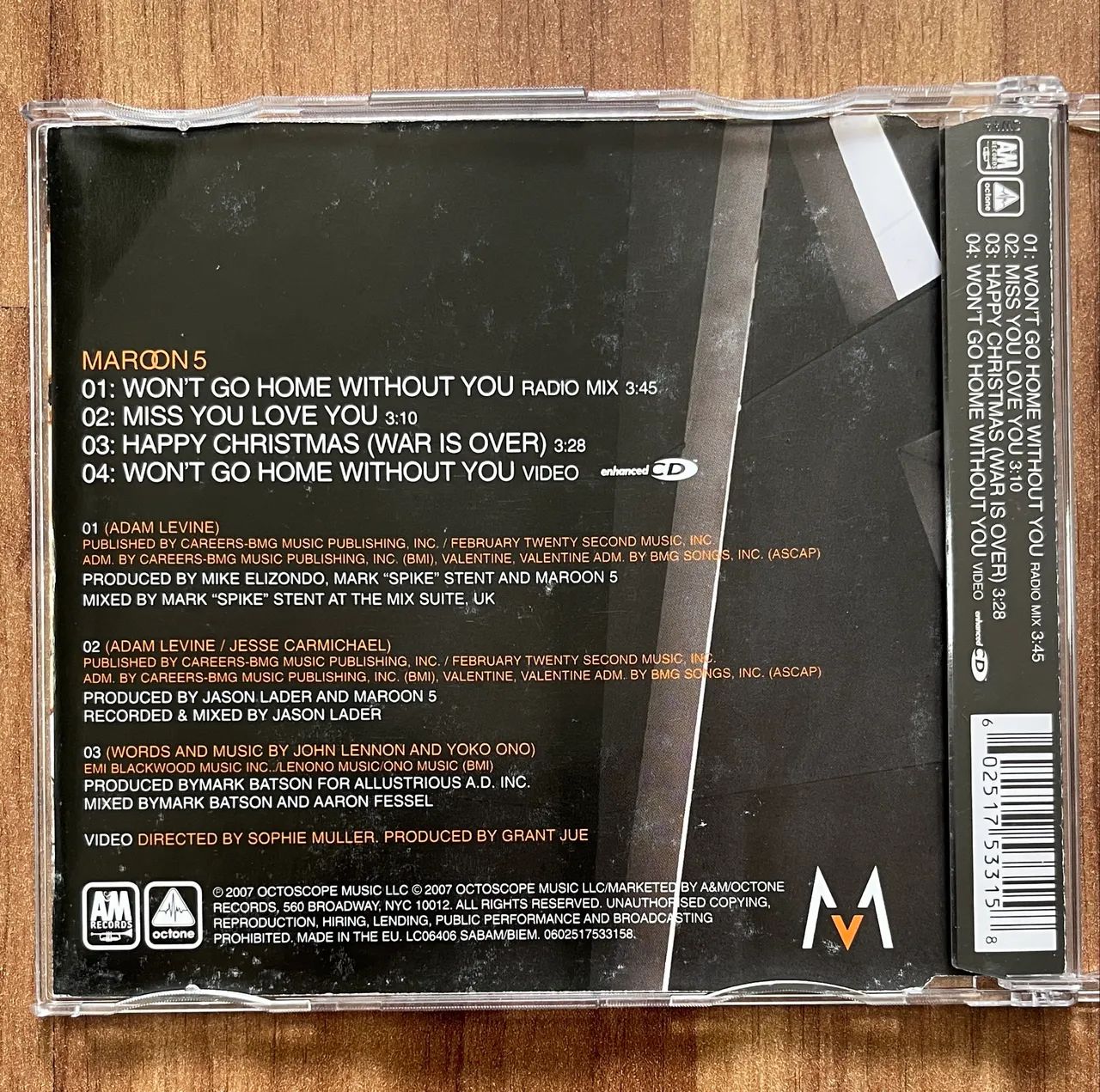 Marron 5 CD Single Won't Go Home Without You - Foto 3