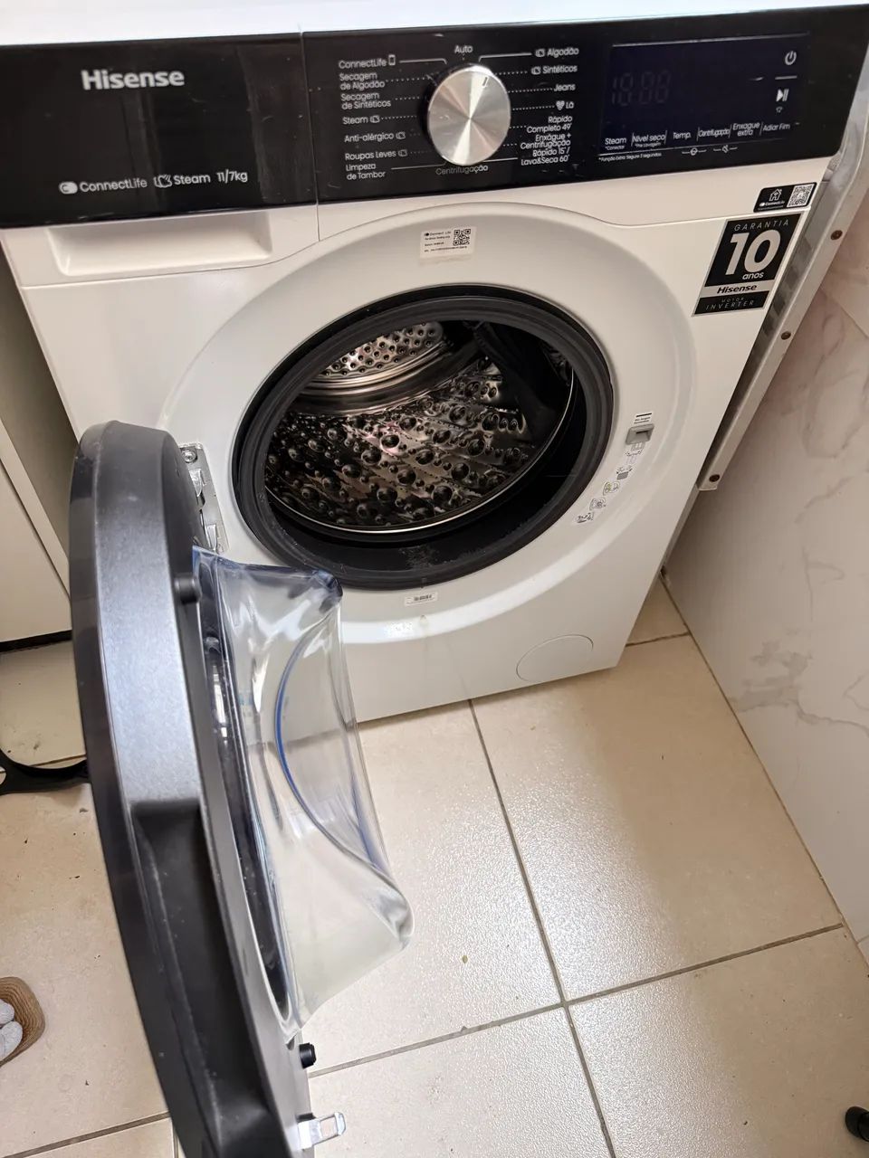 Lava e seca 11kg hisense - Foto 5