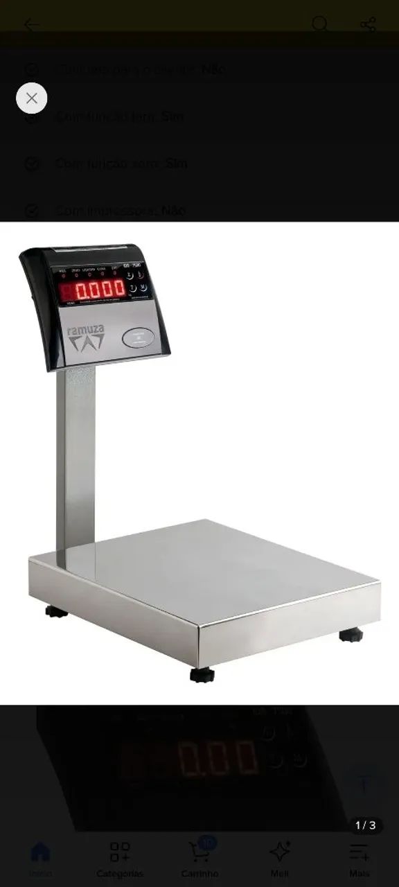 Balança Ramuza DP-50 - Foto 4