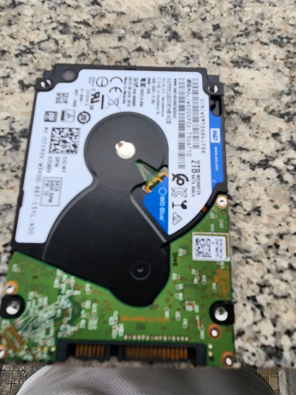 HD 2 TB de note com retirada no local 