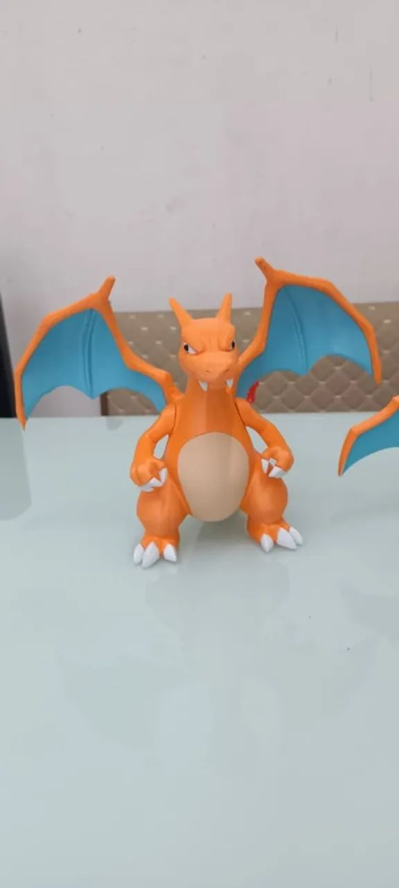 Kit Charizard e Pokebola Charizard Mega Evolução - Foto 2