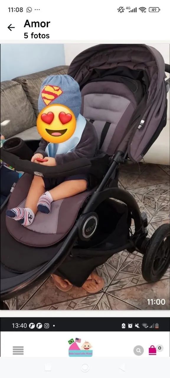 Carrinho de bebê 