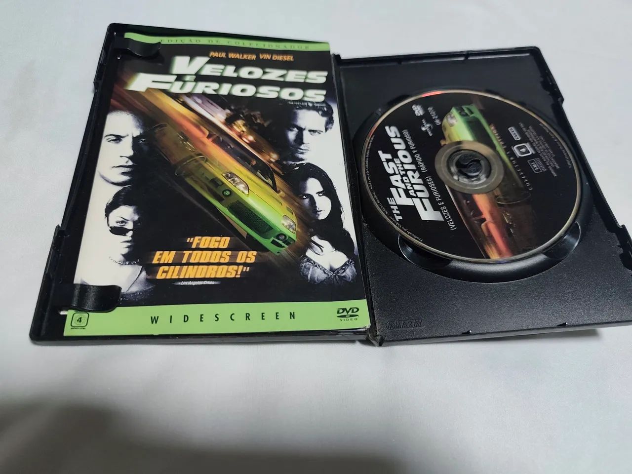 Dvd Original Velozes e Furiosos