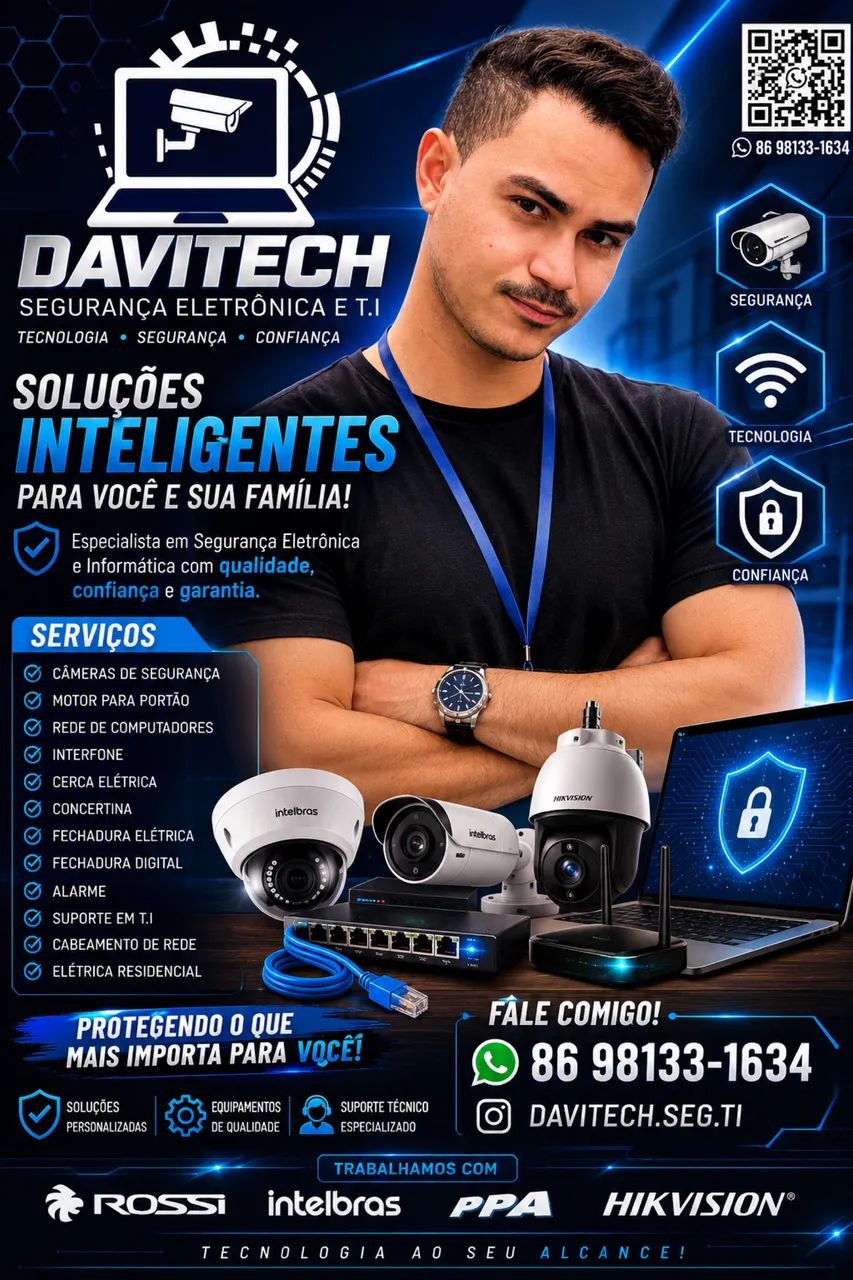 SEGURANÇA ELETRÔNICA E INFORMÁTICA 