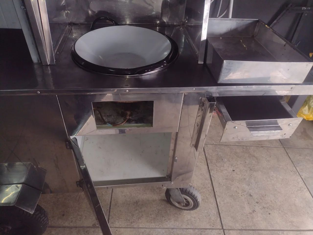 Carrinho espetinho, salgados, batata frita  - Foto 5