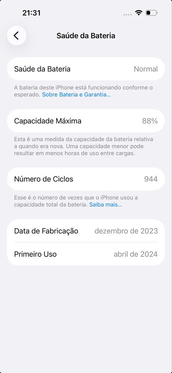 iPhone 15 128gb Branco em Perfeito Estado - Foto 4