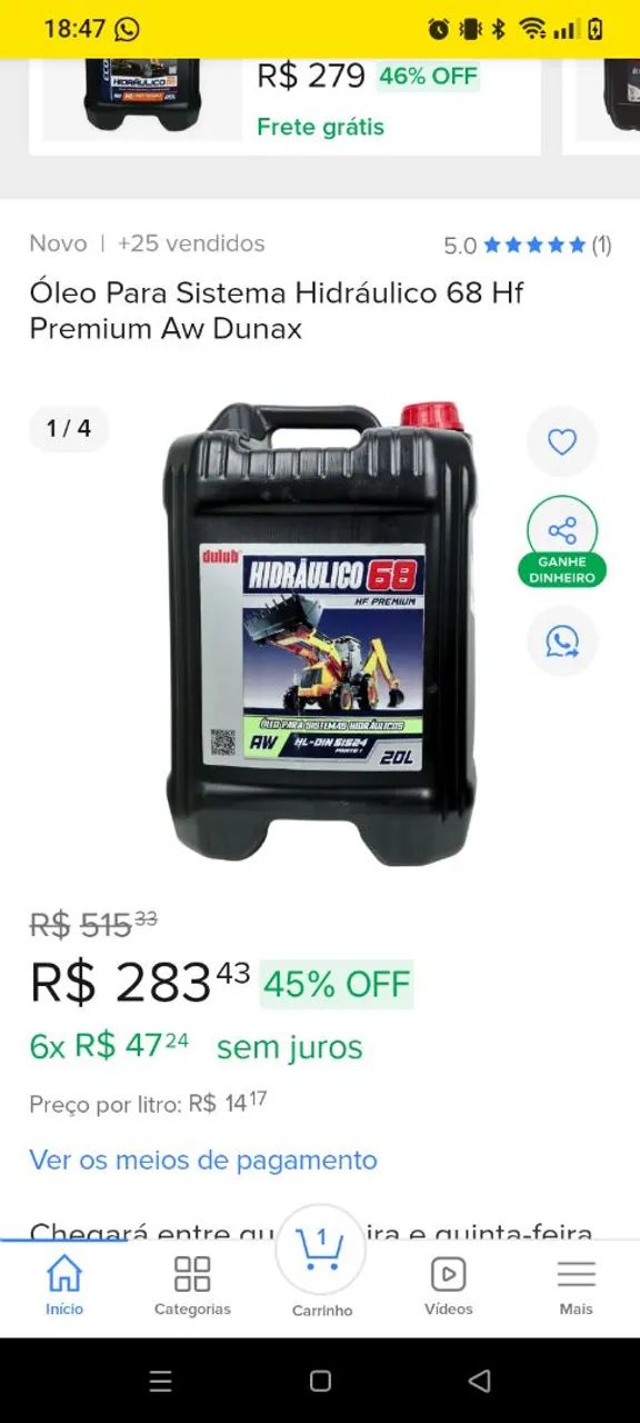 Dulub hidraulico68 HF Premium 
