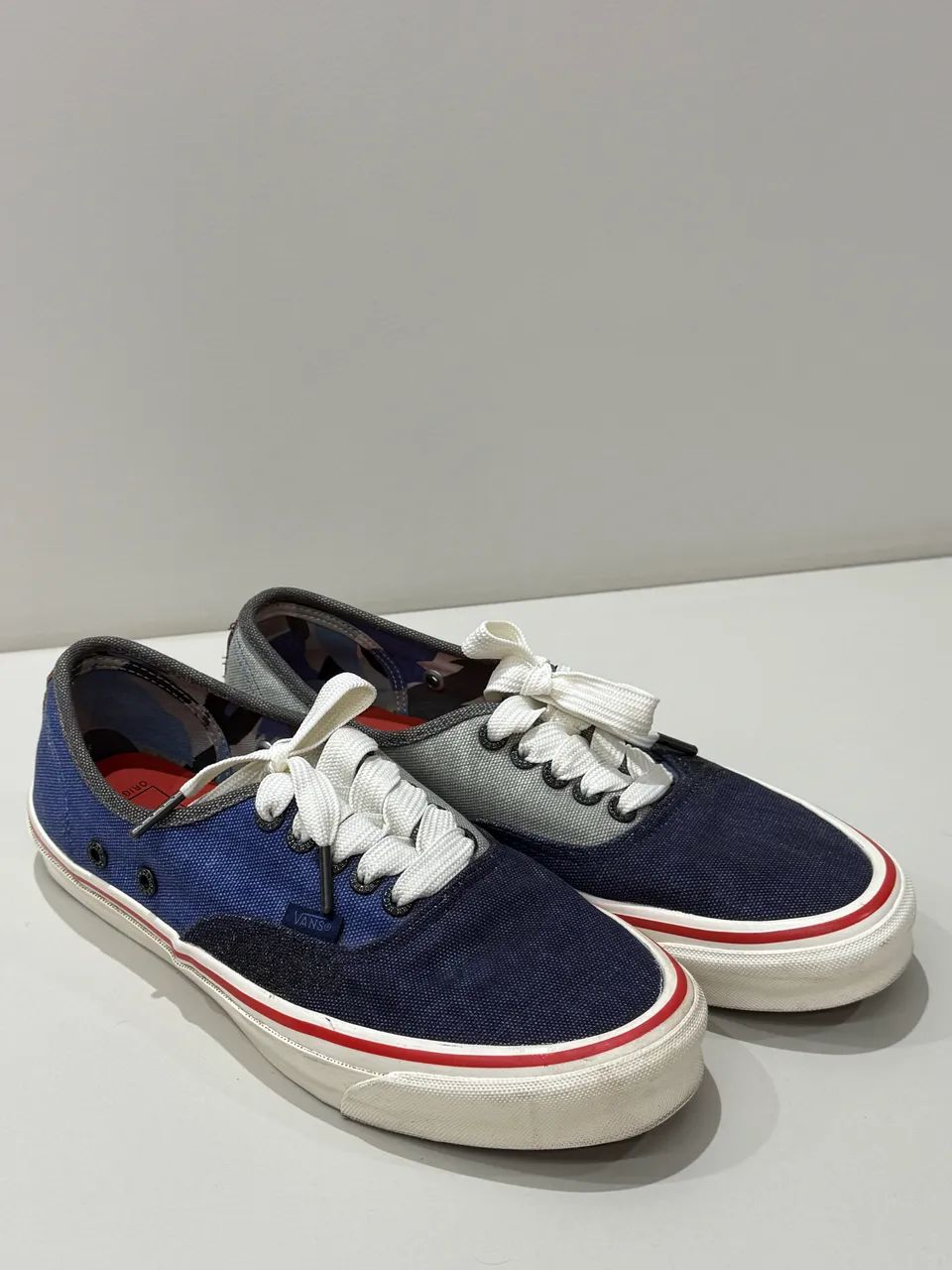 tênis vans authentic x nigel cabourn 41