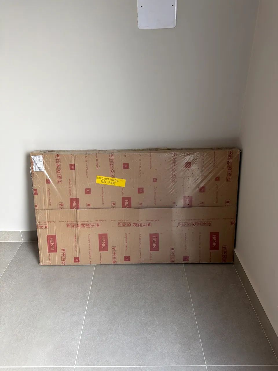 Berço Henn Ternura Branco/Jequitibá NOVO na caixa (Lacrado) - Foto 4