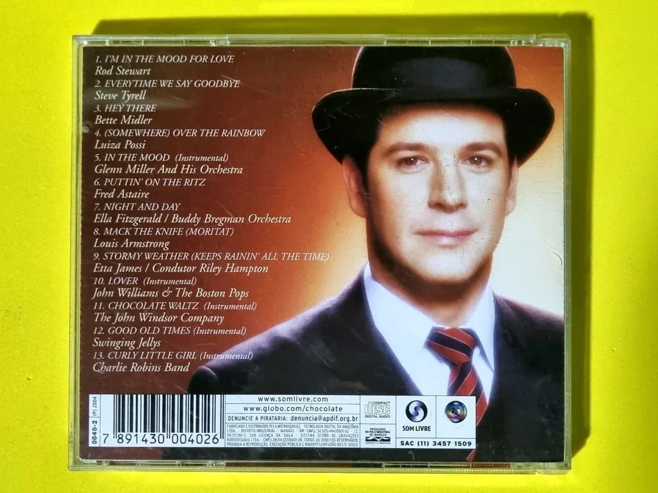 CD Chocolate com Pimenta - Internacional (Trilha Sonora da Novela) - Foto 2