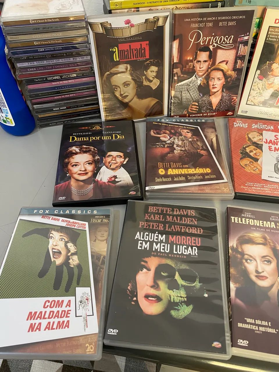 Lote 12 Filmes Bette Davis - DVDs Originais Clássicos - Foto 3