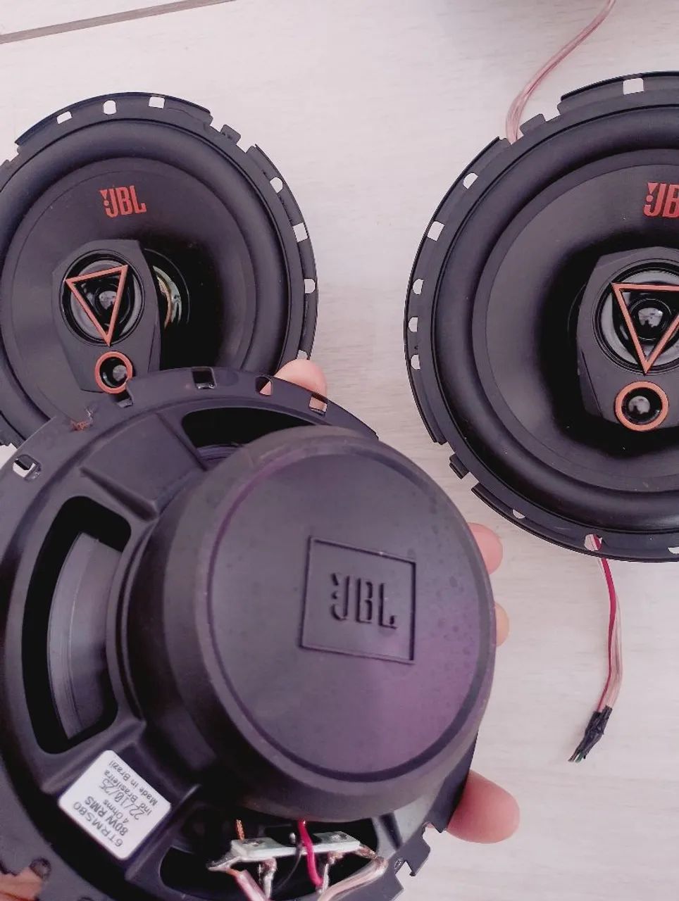 JBL 6 polegadas 80 RMS semi novo filé  - Foto 3