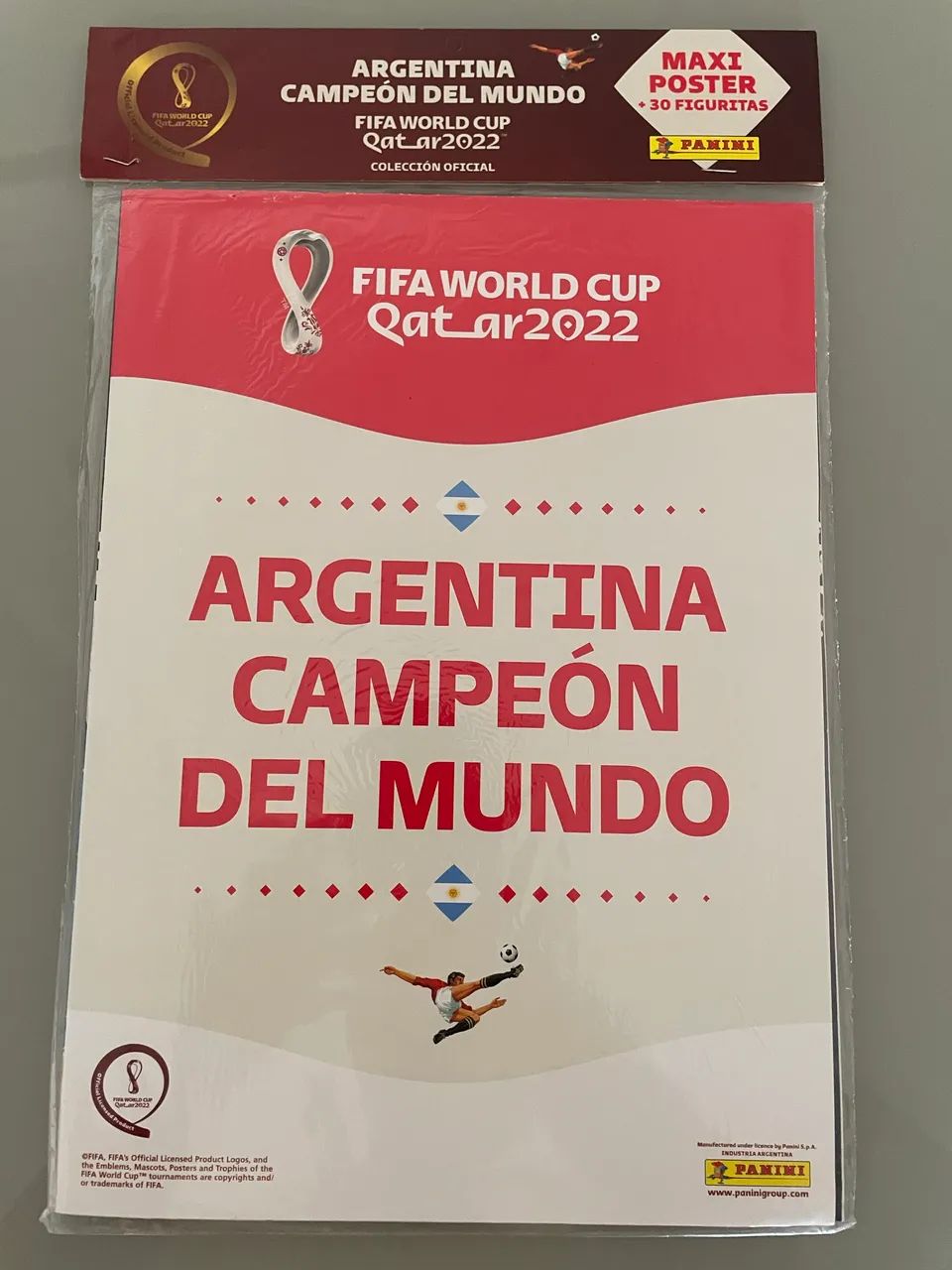 Poster Argentina campeã da copa do mundo de 2022 - Foto 2