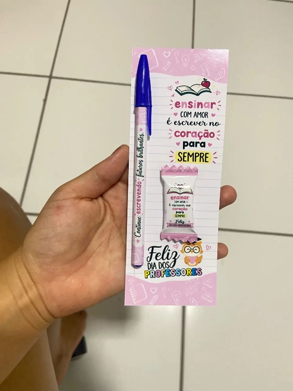 Brinde dia dos professores 