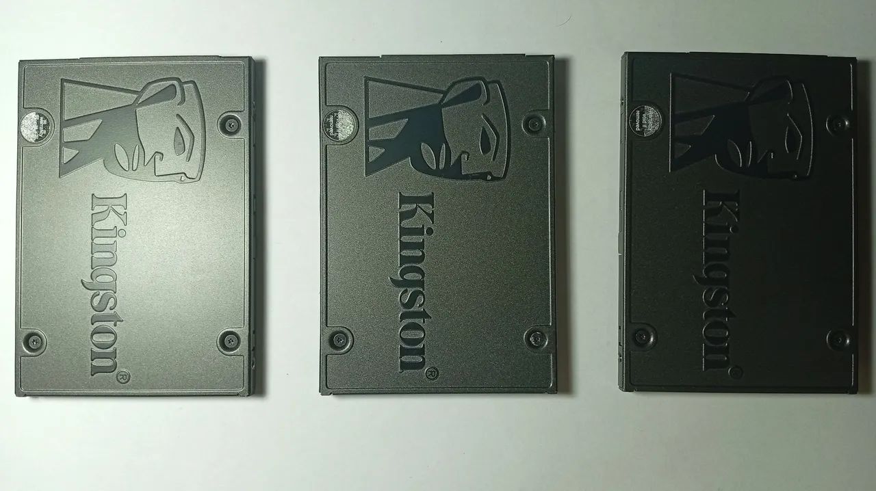 três SSDS Kingston SA400 480GB - Foto 2