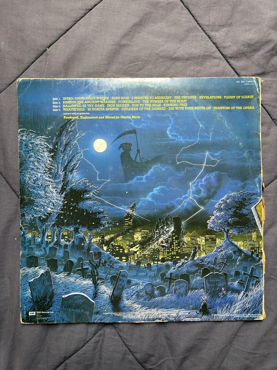 Disco vinil Iron Maiden - Live After Death - duplo Lp - Foto 4