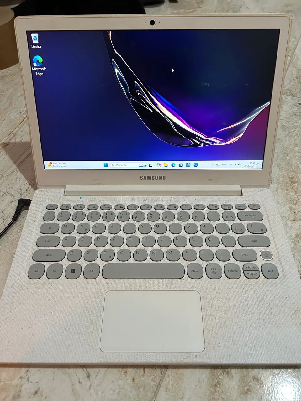 Notebook Samsung Flash f30 Branco Usado
