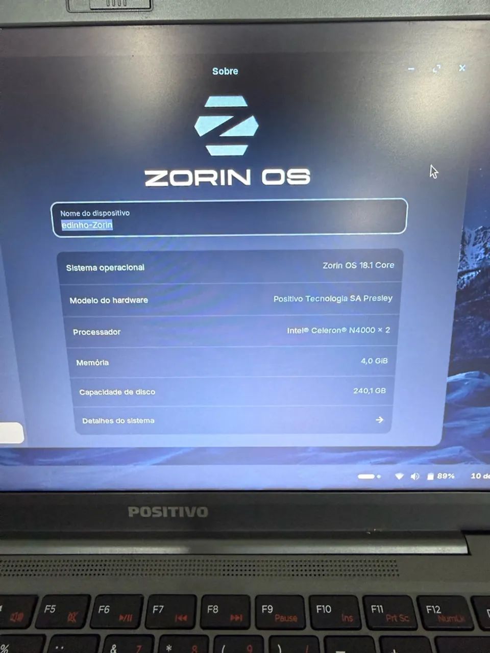 Notebook positivo 240gb - Foto 3