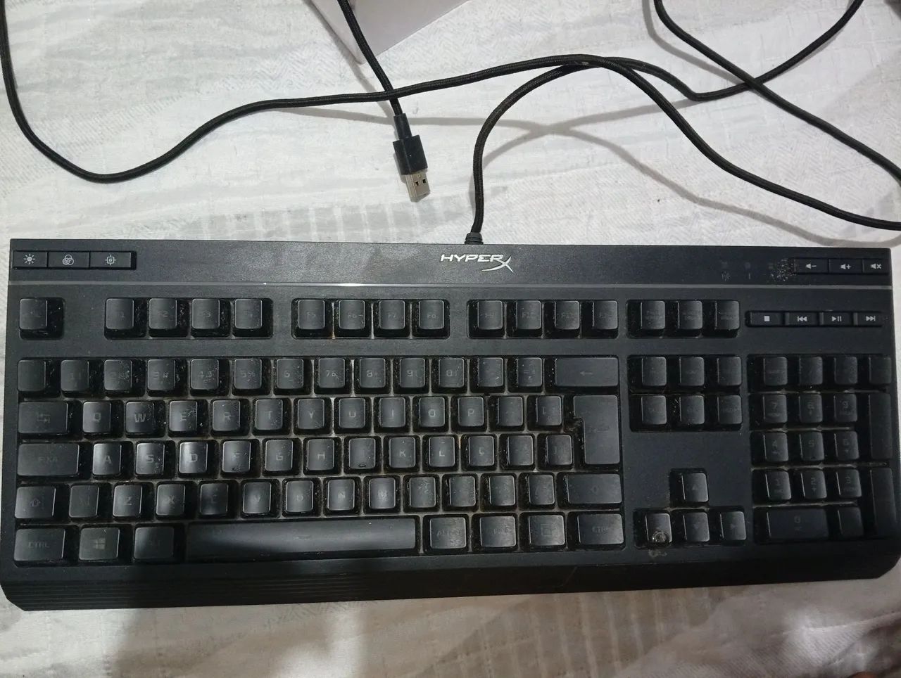 Teclado Gamer Hyper Alloy Core RGB - Foto 2