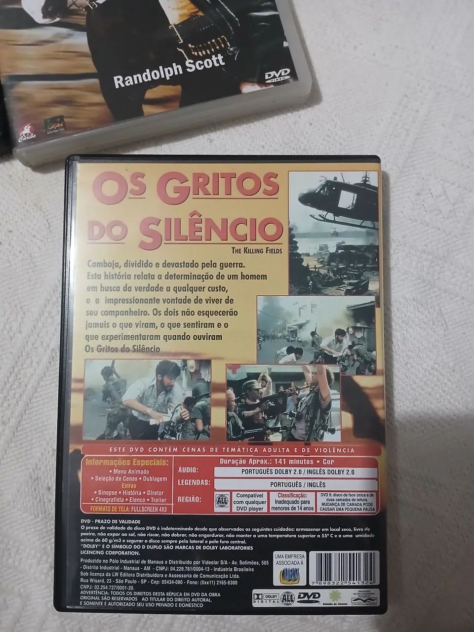 DVD - Os Gritos de Silêncio - Foto 2
