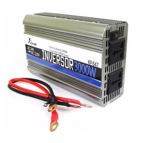 Inversor 24v Para 110v 3000w Conversor Caminhão Kp-547 - Foto 3