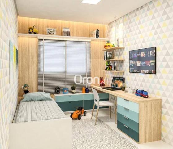 Apartamento com 2 dormitórios à venda, 58 m² por R$ 203.000,00 - Vila Rosa - Goiânia/GO - Foto 8