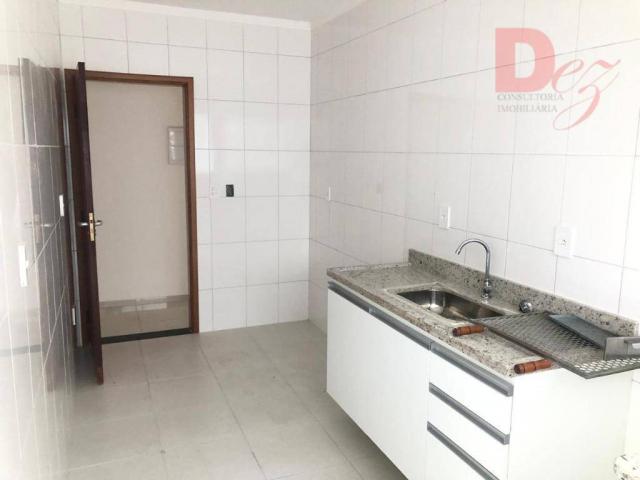 Apartamento com 2 dormitórios para alugar, 92 m² por r$ 2.200/mês - vila guilhermina - pra - Foto 10