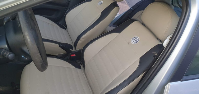 Capas de banco couro sintetico automotivo presonalizada gol voyage - Foto 2
