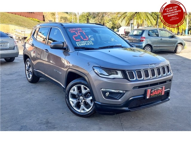 JEEP COMPASS 2020 2.0 16V FLEX LONGITUDE AUTOMÁTICO
