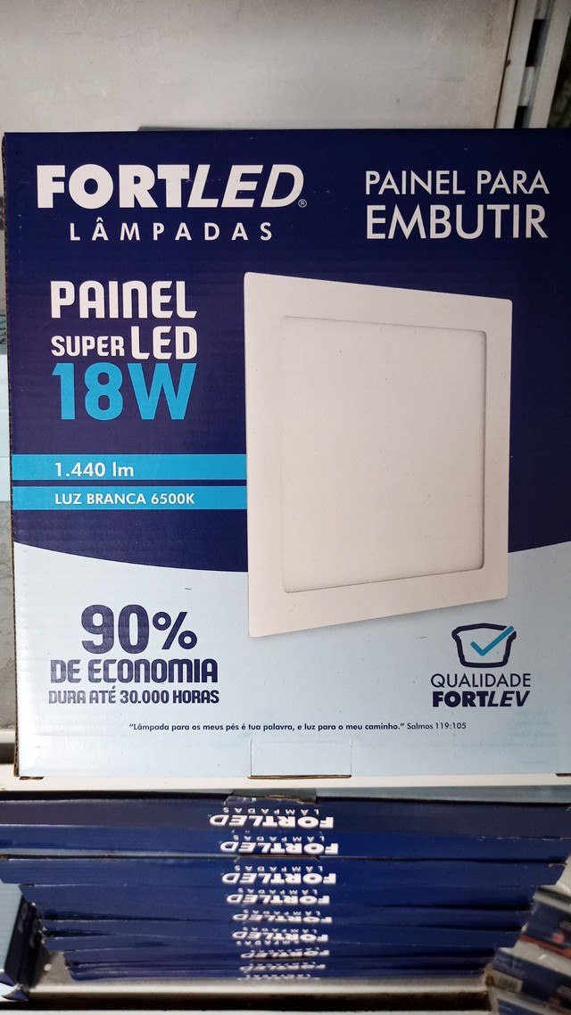 Painel led 18w mega promoçao 15,00
