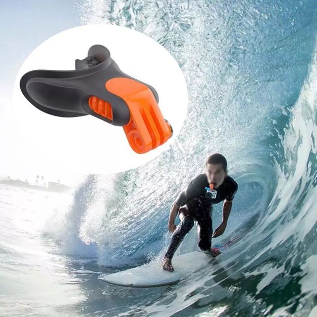Gopro acessórios suporte boca surf