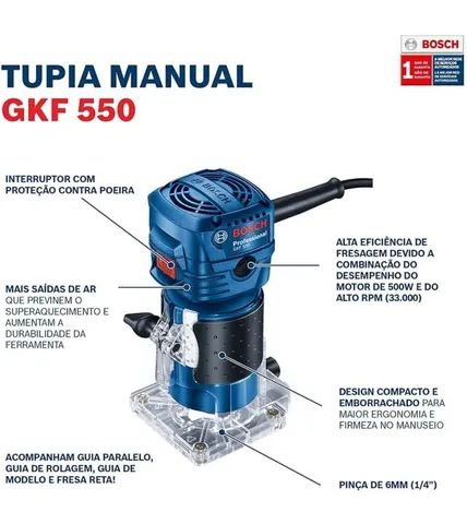 TUPIA BOSCH GKF 550 (PRONTA ENTREGA) - Foto 2
