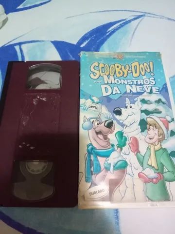 Vhs Scooby doo e os monstros das neves raro