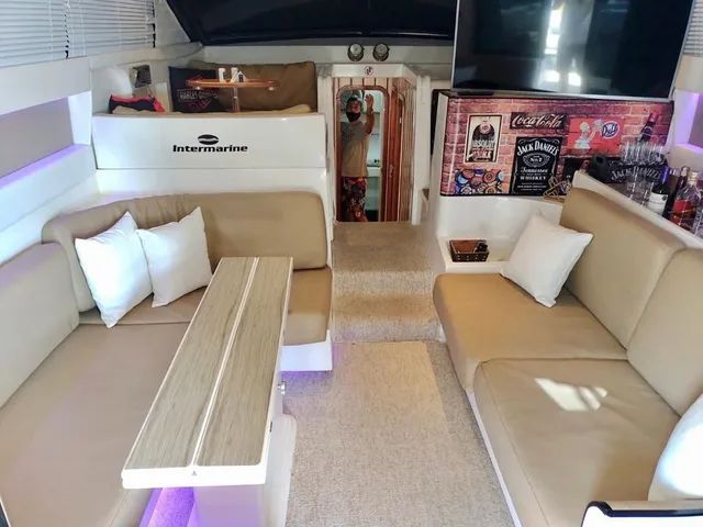 INTERMARINE 500 FLY 1991 X2 CATERPILLAR 575 HP Ñ AZIMUT SEDNA PHANTOM CABRASMAR - Foto 7