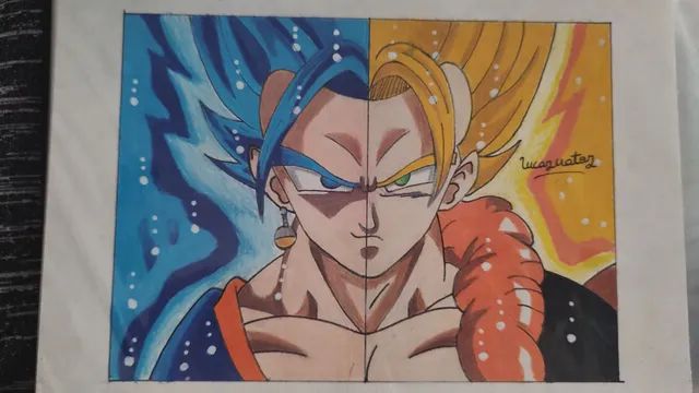 Desenhos Dragon Ball Feitos a Mão - Objetos de decoração - Dezoito do  Forte, Aracaju 1253169655