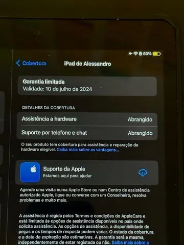 iPad 9 geração 64GB e Pencil Seminovo  - Foto 3