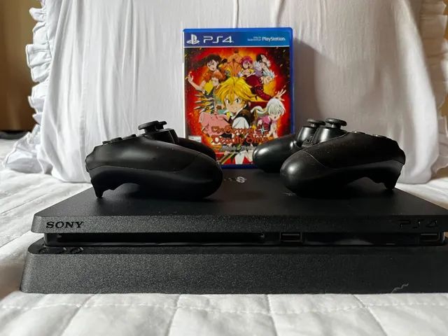 Ps4 Slim - Dois controles - 1 jogo - Videogames - Setor Campinas, Goiânia  1256806130