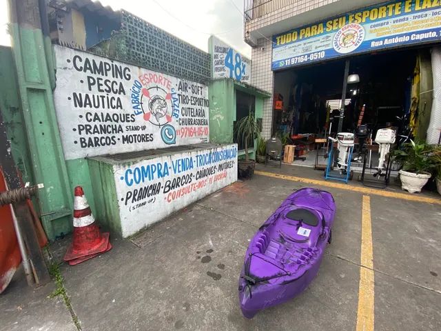 Caiaque para passeios e pesca pinguim da caiaker a pronta Entrega avalio trocas e parcelo  - Foto 2