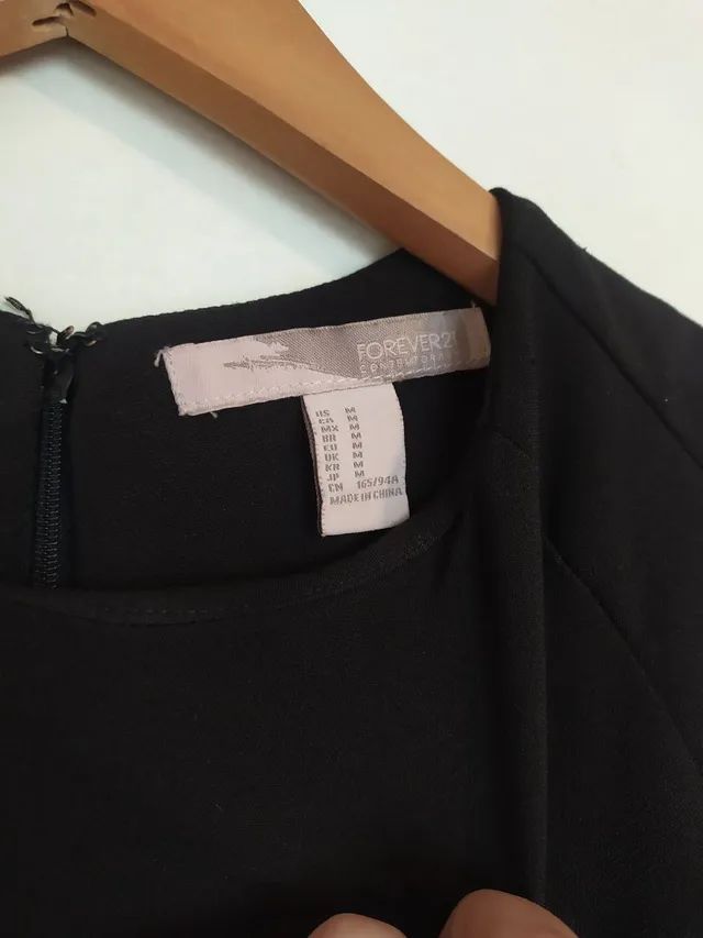 Vestido preto forever 21 M - Foto 3