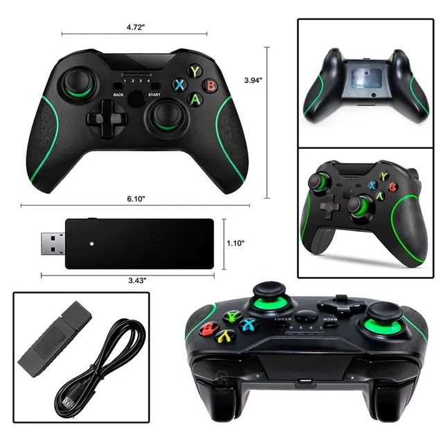 Controle Compatível/ Aplicável Xbox one pc Gamer sem fio Joystick Wireless  - Videogames - Cidade Operária, São Luís 1244975482