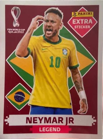 Neymar Legend bordô copa 2022 - Antiguidades - Moinho dos Ventos