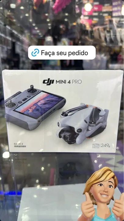 Dji mini 4 pro (kit plus 45min) LACRADO - Foto 3