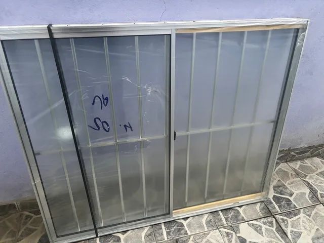 VITRO 02 FOLHAS COM GRADE  - Foto 4