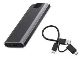 Case Gaveta Ssd M2 Nvme Pcie M-key Usb Tipo-c E Usb 3.1 - Foto 2