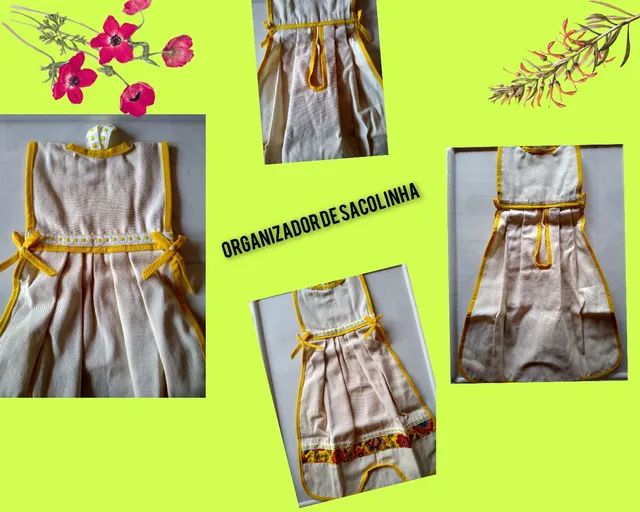 Porta saco e bate mão