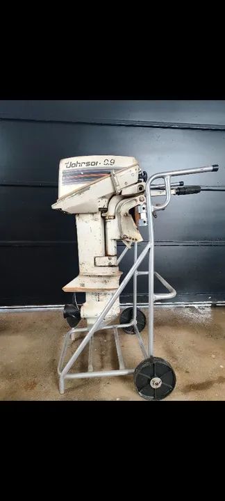 Motor de Barco 9.9 HP Leve Ótimo estado!