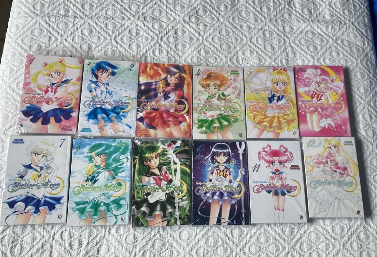 (NOVO) SAILOR MOON - Mangá Completo - Volumes 1 a 12