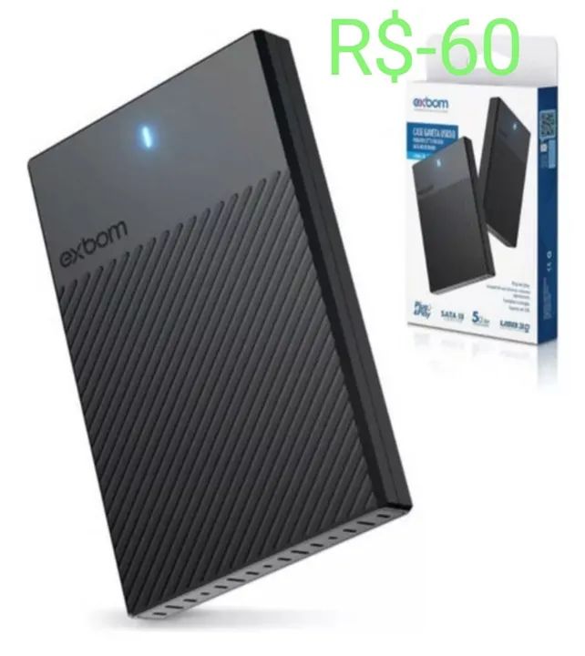 Case HD externo USB 3.0